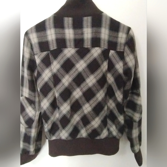 Plaid Bomber Jacket - Picture 7 of 11